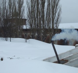 Это не землянка в Нижегородском Кремле, а место зимних раскопок - фото 18