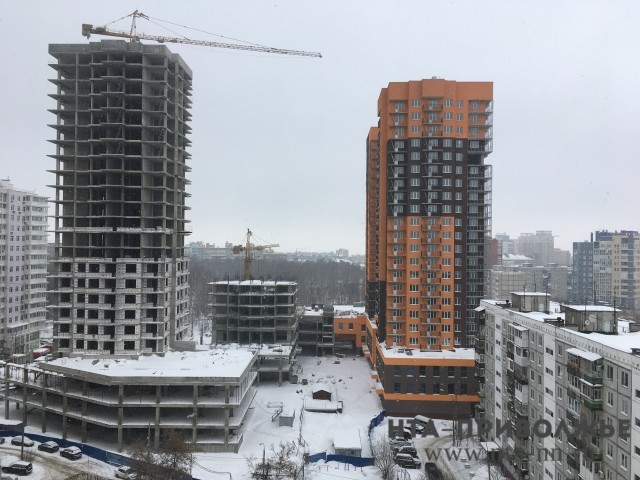 Дольщики квартала "Европейский" в Нижнем Новгороде рассчитывают на ввод в эксплуатацию домов до конца 2017 года