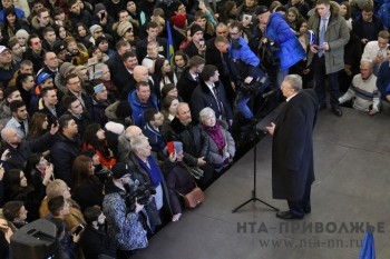 Владимир Жириновский встретился с нижегородцами 8 февраля 