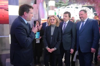 Глеб Никитин на выставке "Россия" рассказал о работе по созданию нижегородского технопарка