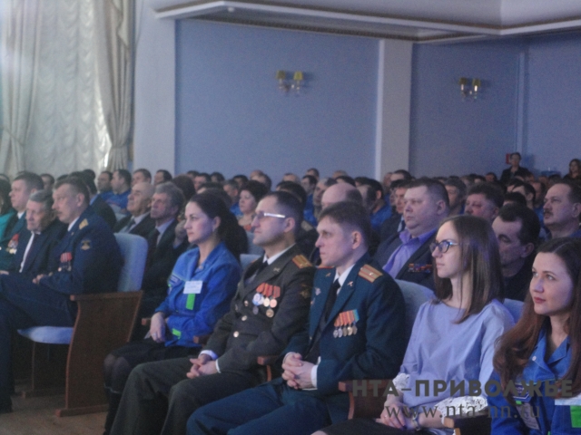 Праздничный концерт прошёл на Нижегородском машзаводе в честь Дня защитника Отечества