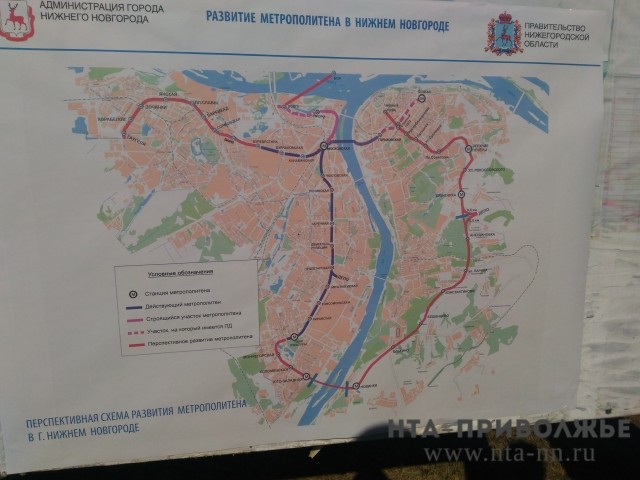 Врио губернатора Нижегородской области Глеб Никитин подтвердил начало плановой работы станции метро "Стрелка" с 12 июня