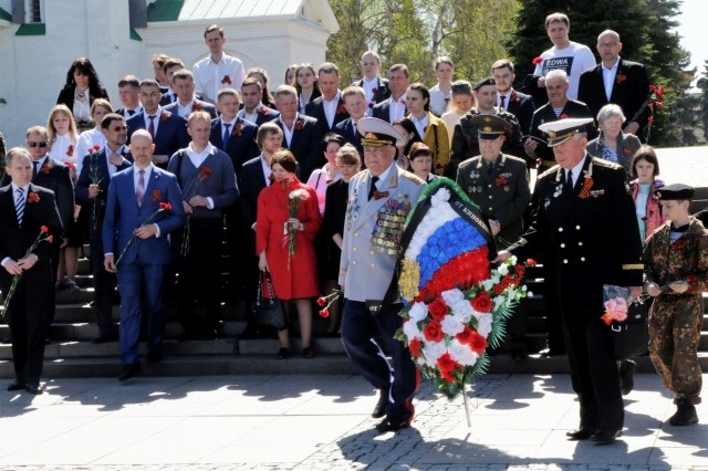 Морские пехотинцы Нижегородской области провели мероприятие, посвященное 73-й годовщине со дня Победы в Великой Отечественной войне