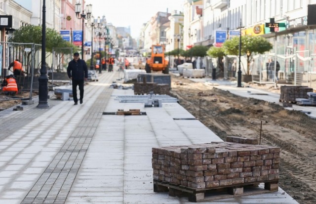 Основные работы по ремонту улицы Большая Покровская Нижнего Новгорода планируется завершить к 30 ноября 2017 года