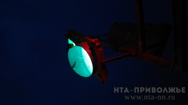 Пять светофоров не работают на крупных улицах Нижнего Новгорода 16 января
