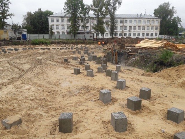 Возведение пристроя к школе № 168 Нижнего Новгорода планируется завершить к августу 2018 года