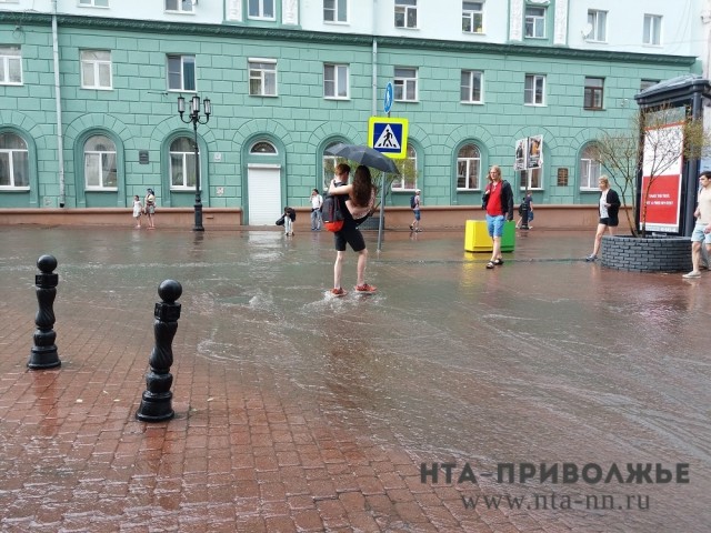 Грозы с градом прогнозируются в Нижегородской области 16 июля