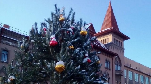 Фигуры снеговиков, Деда Мороза и новогоднюю ель установят на пр. Кирова в Саратове