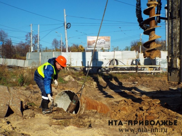 Подрядная организация приступит к разработке грунта по периметру котлована на улице Горная в Нижнем Новгороде в середине марта