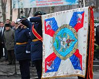 Вручение знаменной ленты Нижегородскому кадетскому корпусу ПФО имени генерала армии В.Ф.Маргелова 