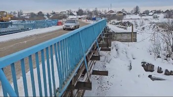 Капитальный ремонт моста через реку Пижму стартовал в Нижегородской области 
