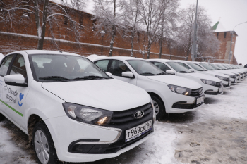 Медорганизации Нижегородской области получили 59 автомобилей Lada Granta