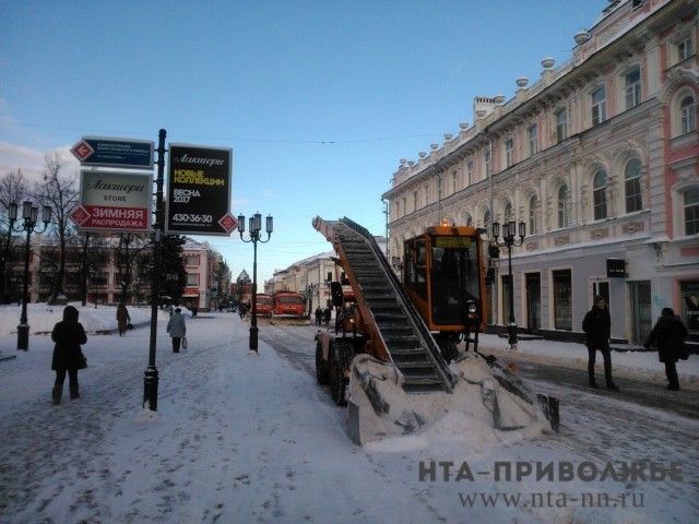 Оперативный план по уборке улиц на случай ухудшения погодных условий разработан администрацией Нижнего Новгорода