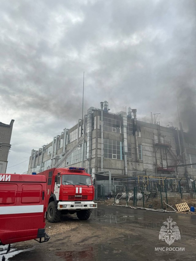 Пожар в промзоне Дзержинска ликвидирован на 400 кв.м.