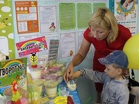 Открытие молочного раздатка на улице Академика Сахарова в  Н.Новгороде