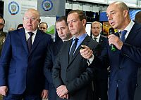 Дмитрий Медведев и Валерий Шанцев открыли второй в России центр обработки данных ФНС в Городце Нижегородской области