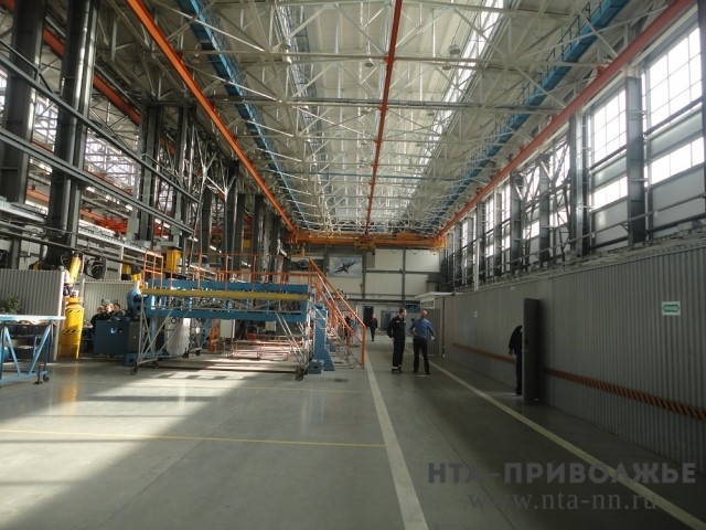 Участок для покраски истребителей МиГ-31 открылся на нижегородском авиазаводе заводе "Сокол"