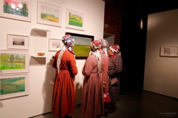 Посвящённая удмуртской деревне выставка "Тау, Сеп / Спасибо, Сеп" открылась в Нижнем Новгороде